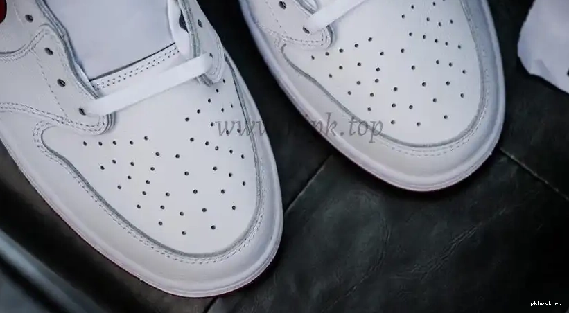 Red TO RETAIL GOD SHIP PK Retro Jordan 1 MATERIALS Varsity READY LowWhite 0516